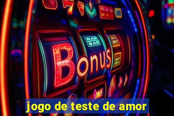 jogo de teste de amor